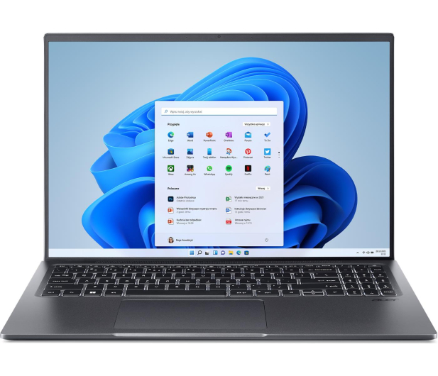 Acer Swift X i7-1260P/16GB/1TB/Win11 A370M QHD+ - 1073230 - zdjęcie 3